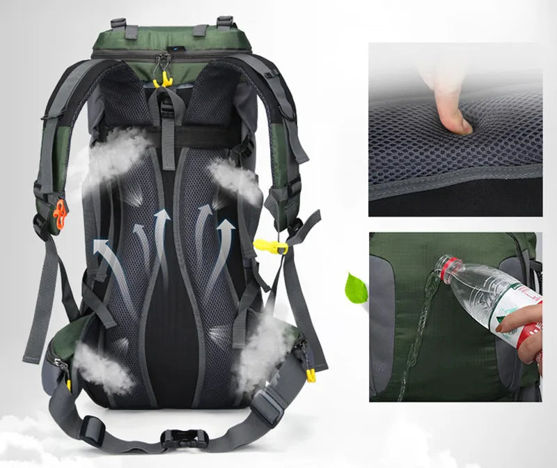 BeyondPeaks - 60L Backpack - Waterproof-BeyondPeaks